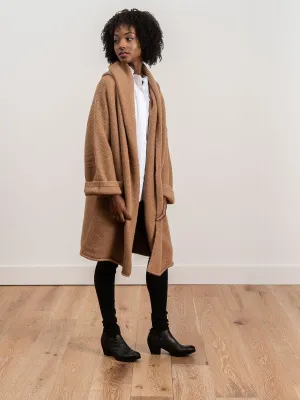 capote coat - dune