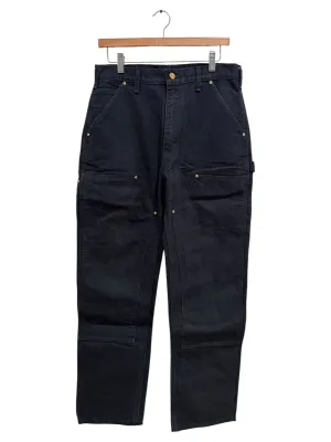 Carhartt Double Knee Work Pants Black