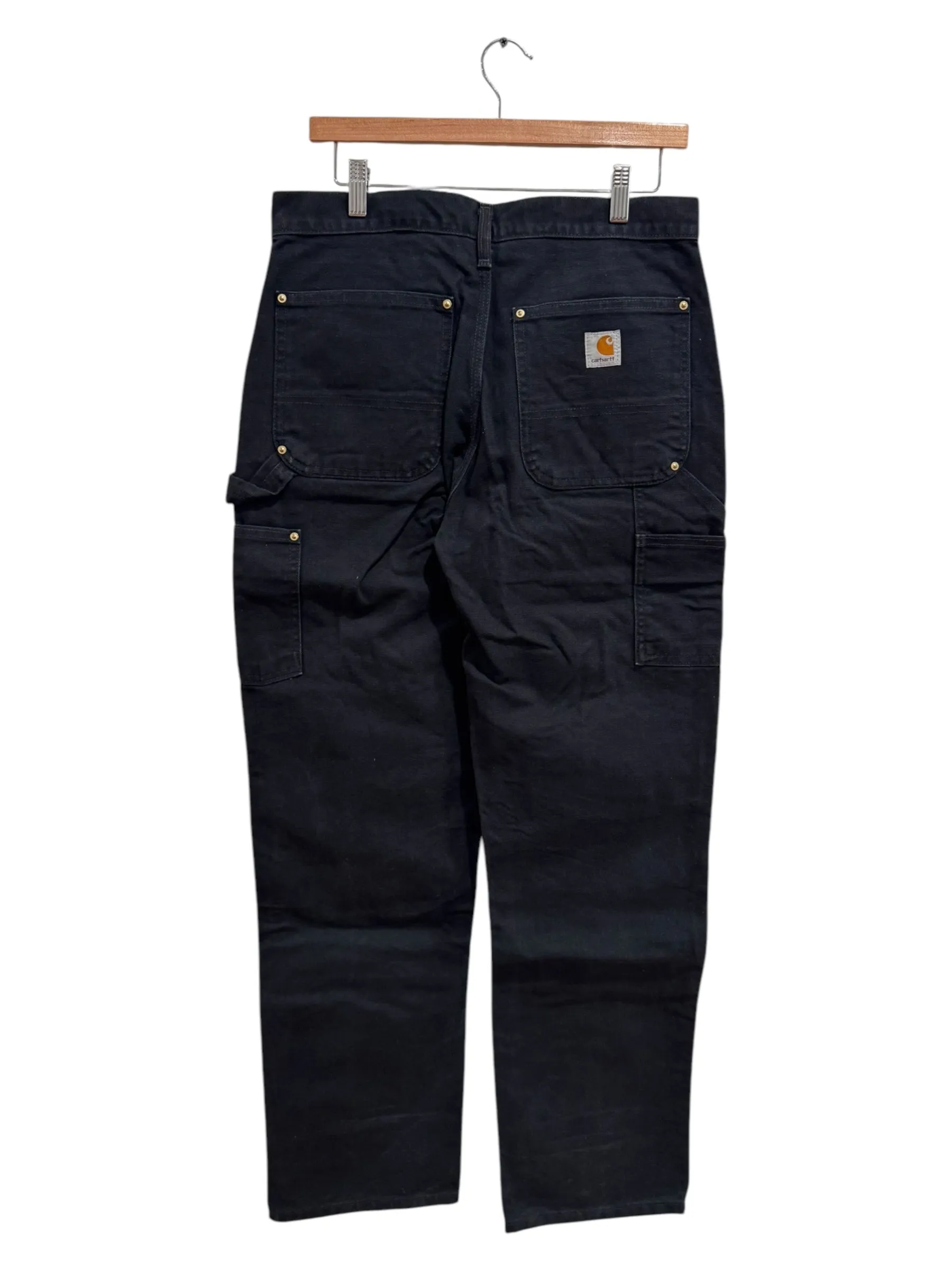 Carhartt Double Knee Work Pants Black
