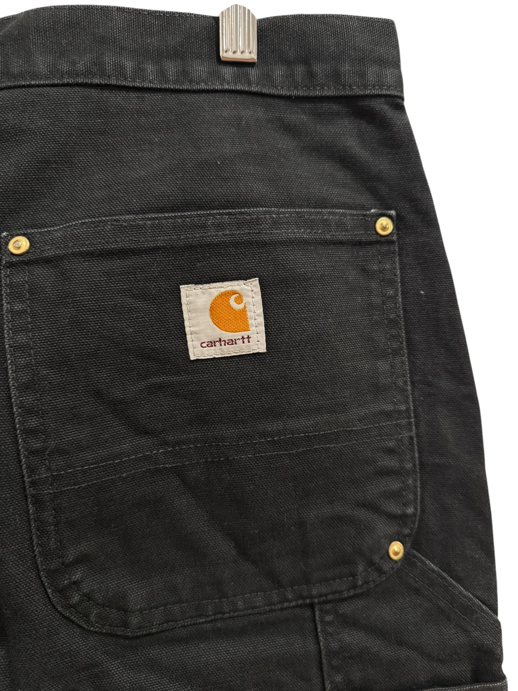 Carhartt Double Knee Work Pants Black