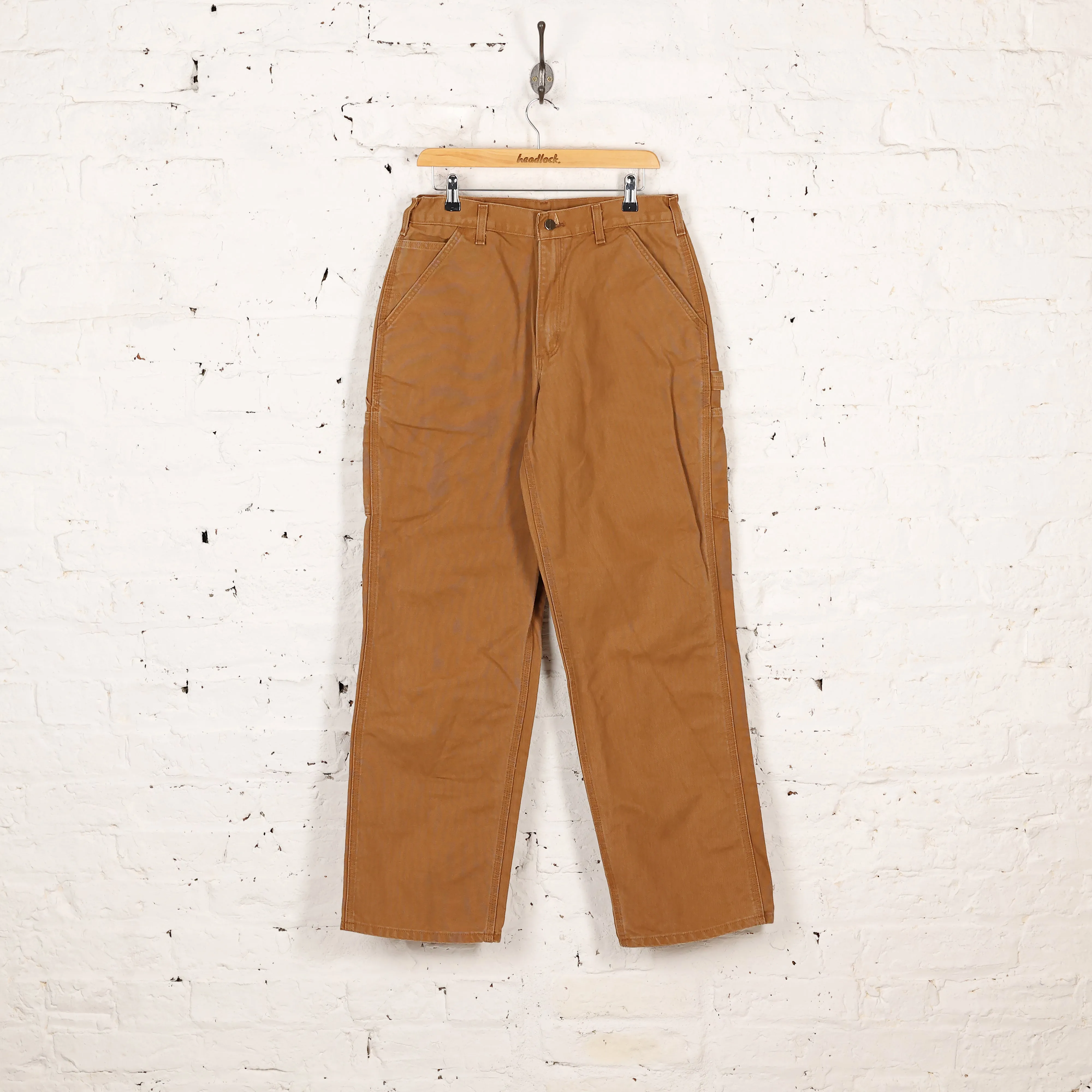 Carhartt Loose Original Fit Work Pants - Brown - S
