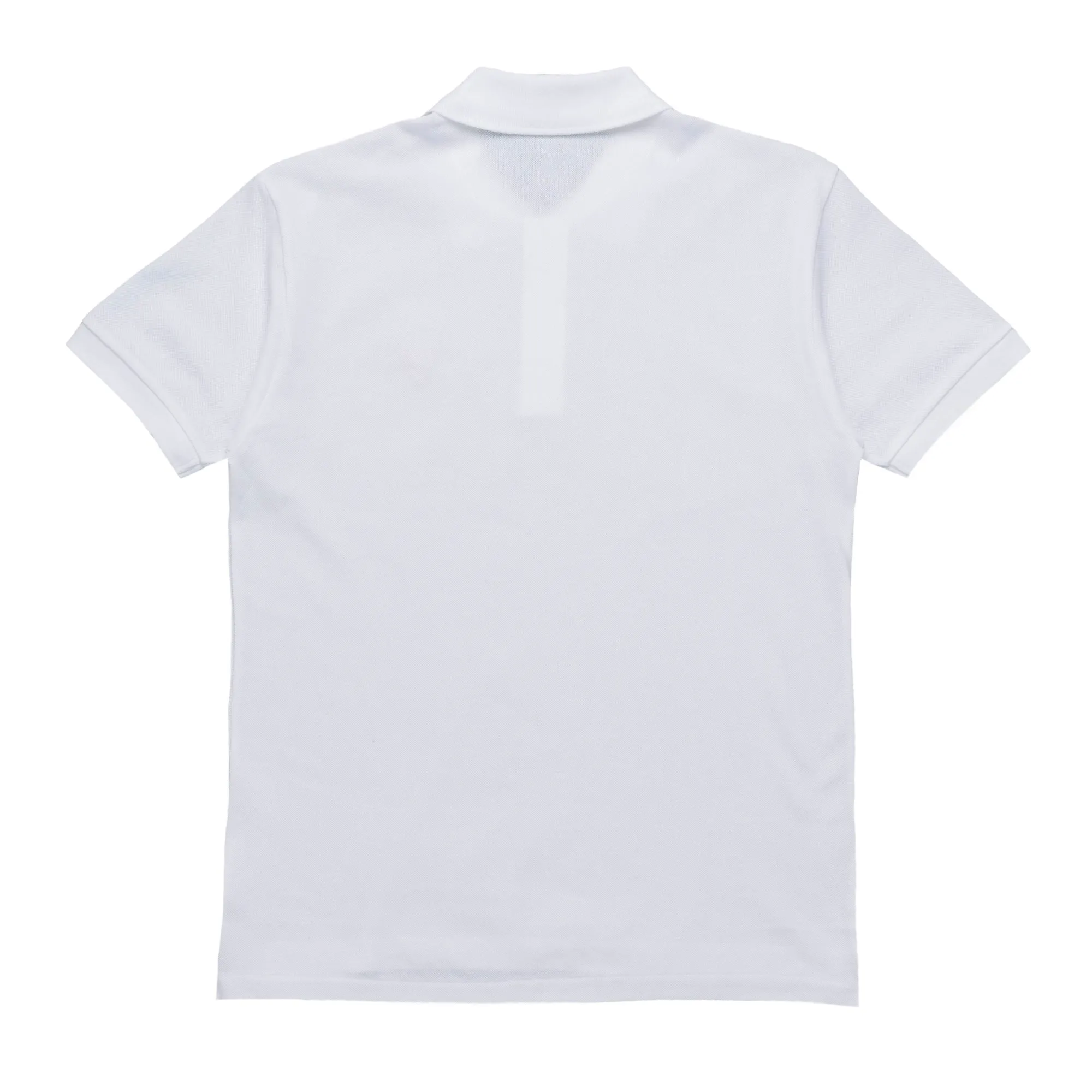 CDG PLAY Stacked Heart Polo AZ-T290-051-2 White