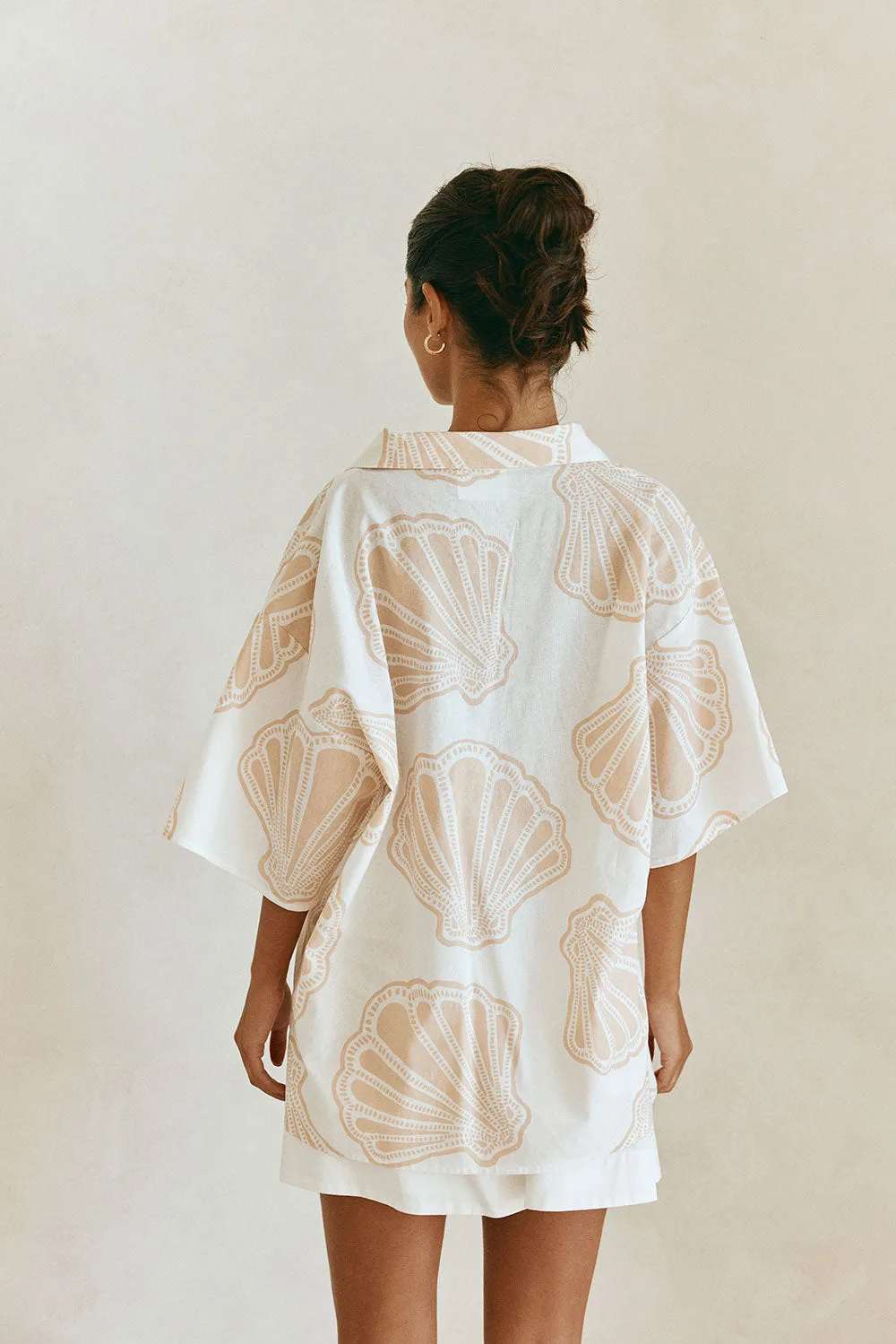 Celestia Top - Coastal Shell