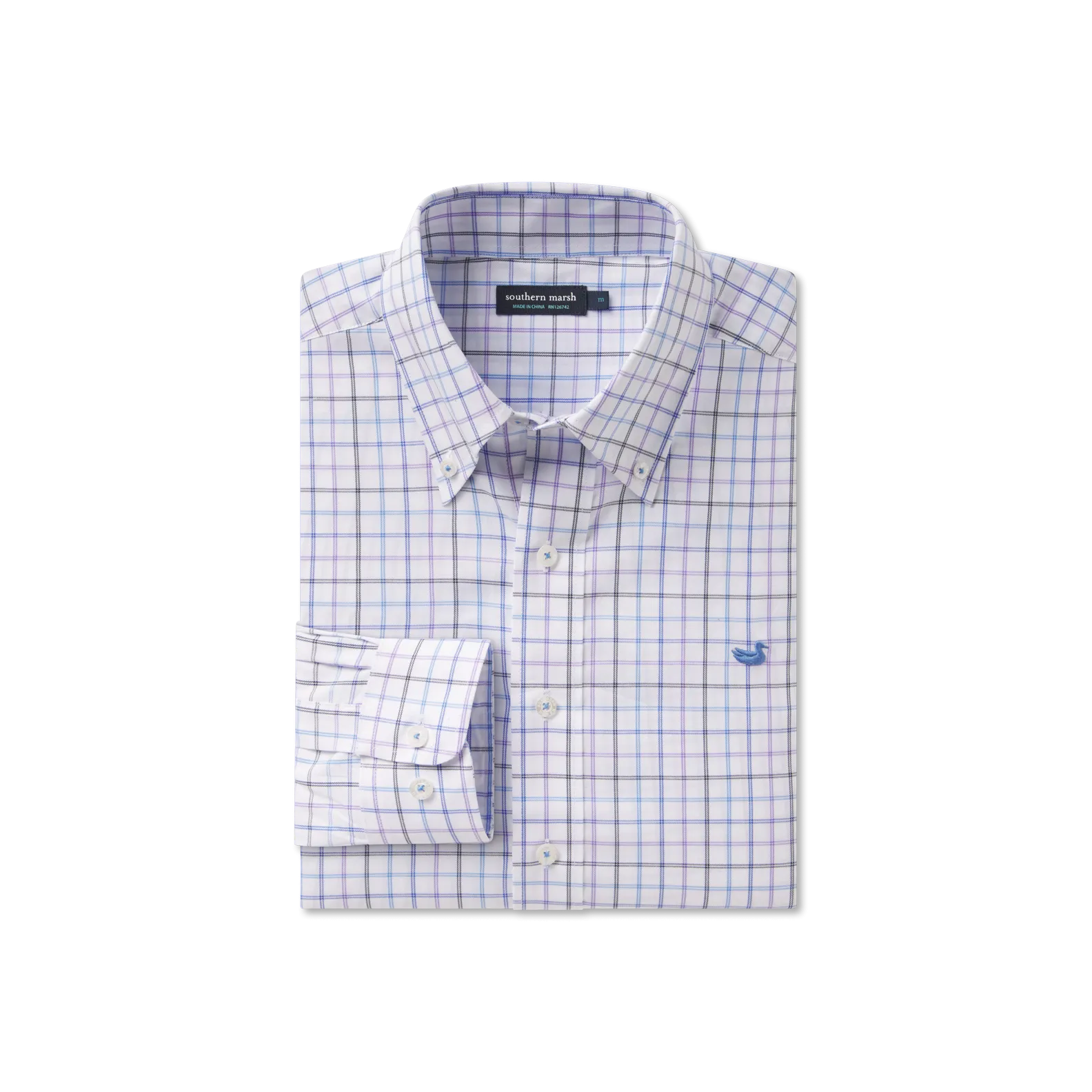 Chateau Windowpane Dress Shirt