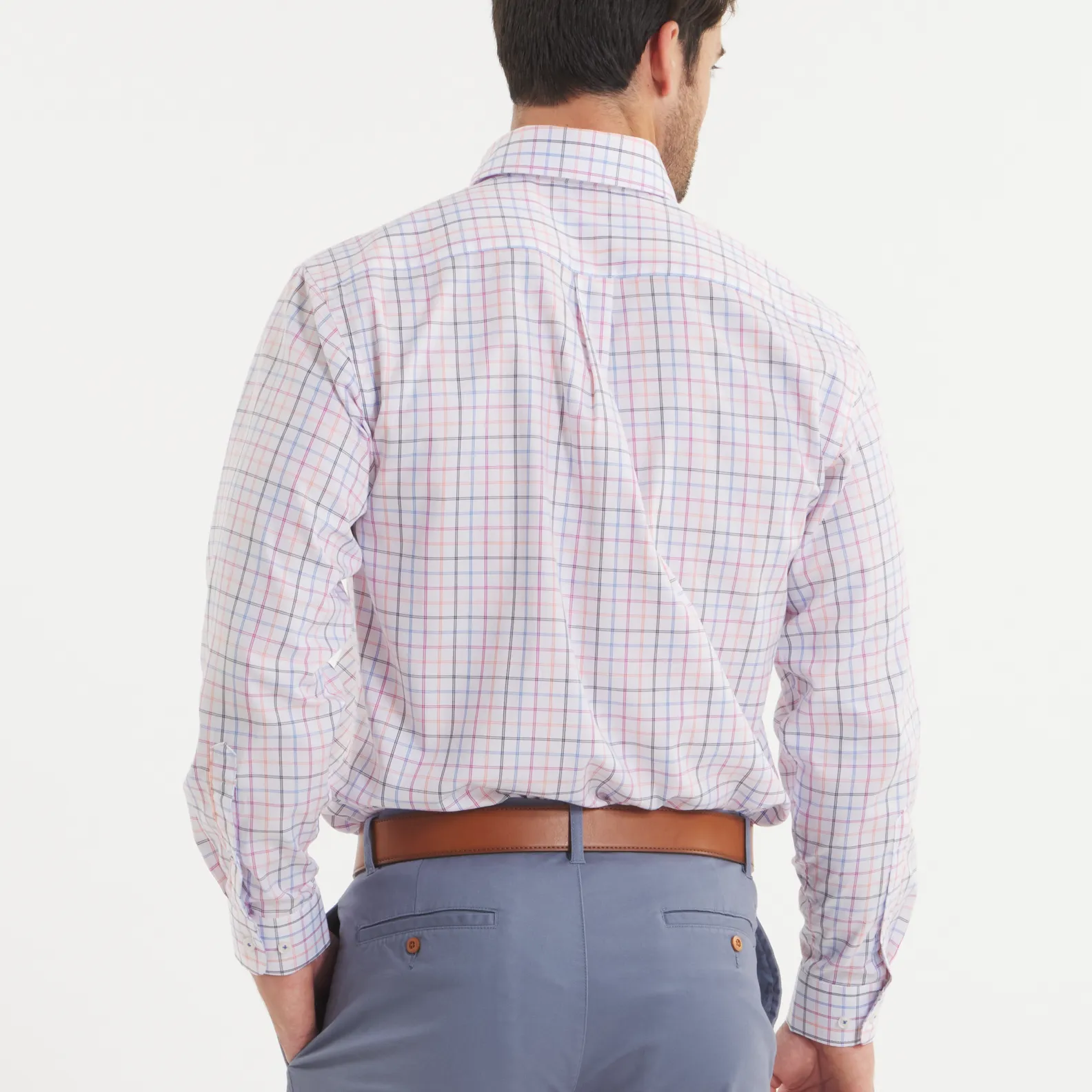 Chateau Windowpane Dress Shirt