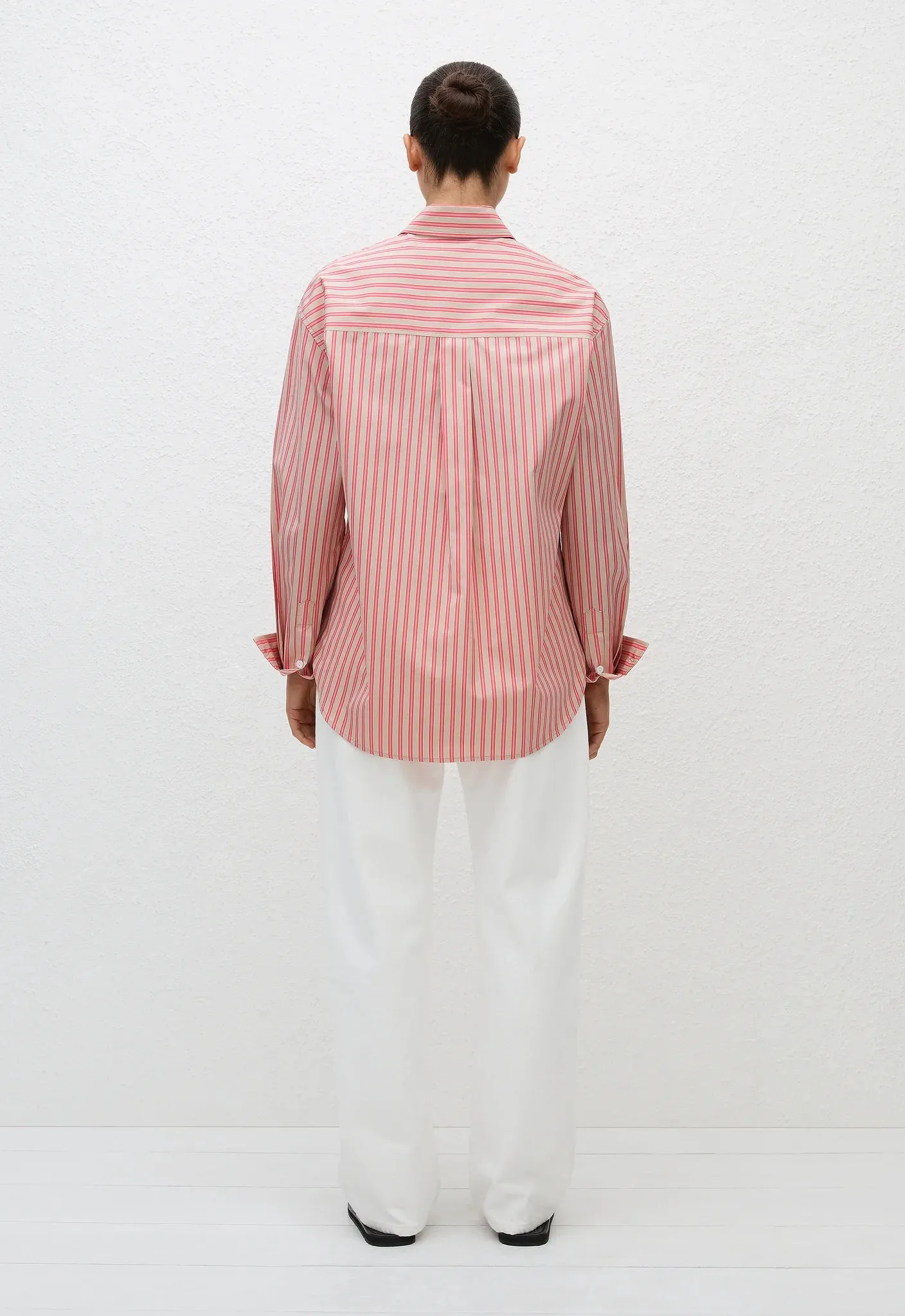 CLASSIC STRIPE SHIRT ROSE STRIPE