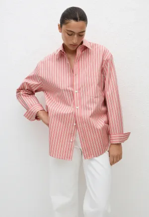 CLASSIC STRIPE SHIRT ROSE STRIPE