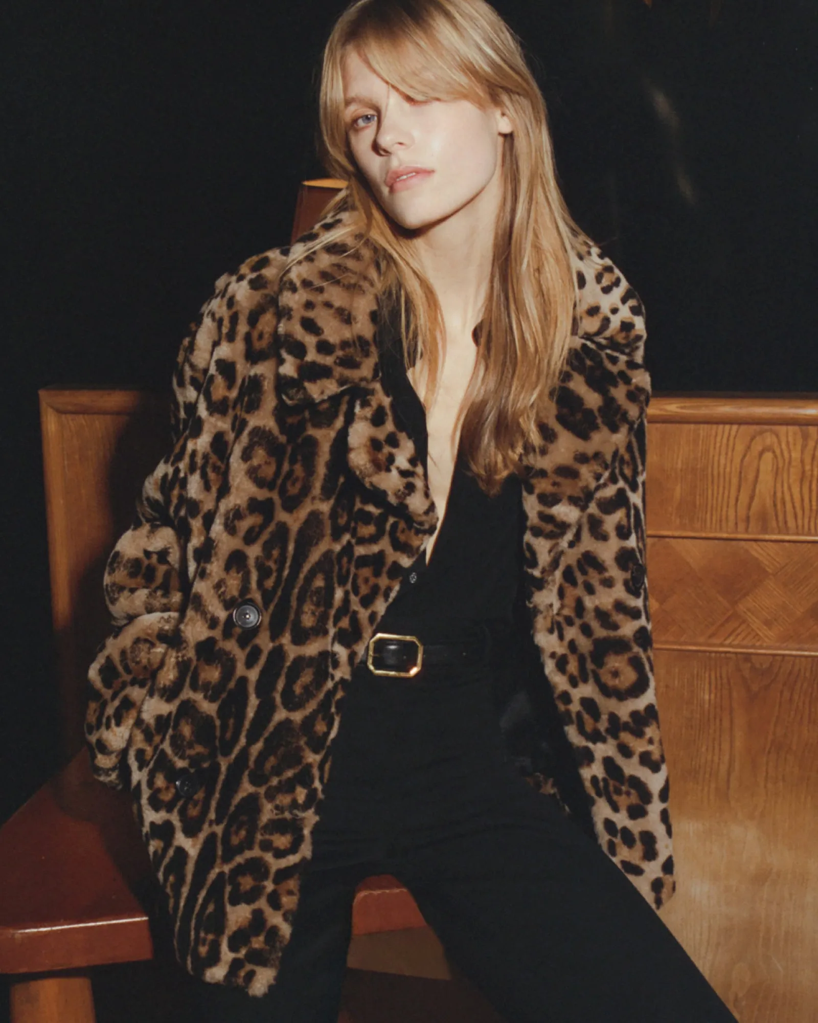 CLEOPHEE SHEARLING COAT