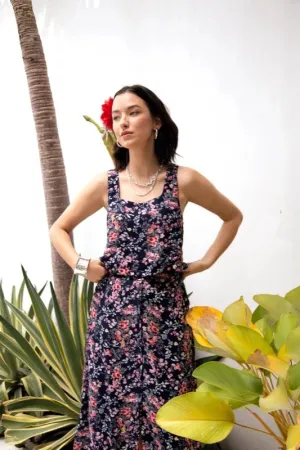 Coco Top - Pink Flowers