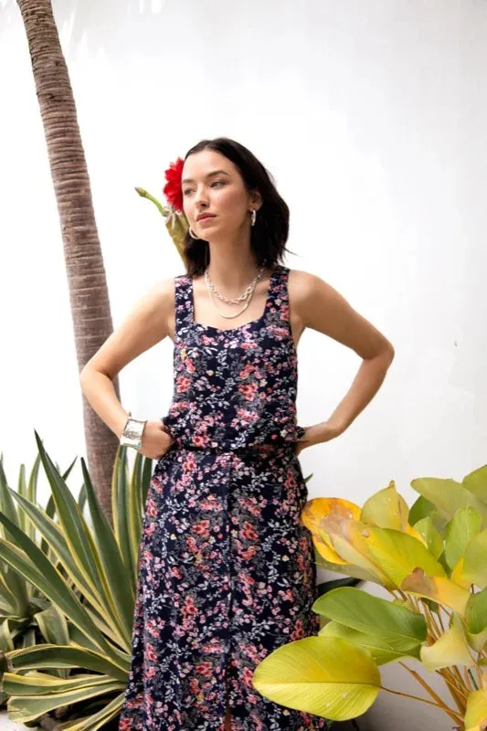 Coco Top - Pink Flowers