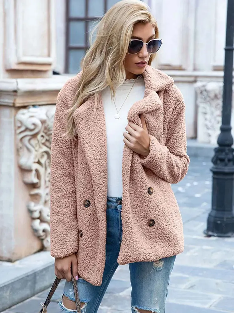 Cordelia | Stylish Teddy Coat