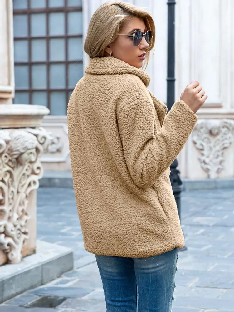 Cordelia | Stylish Teddy Coat