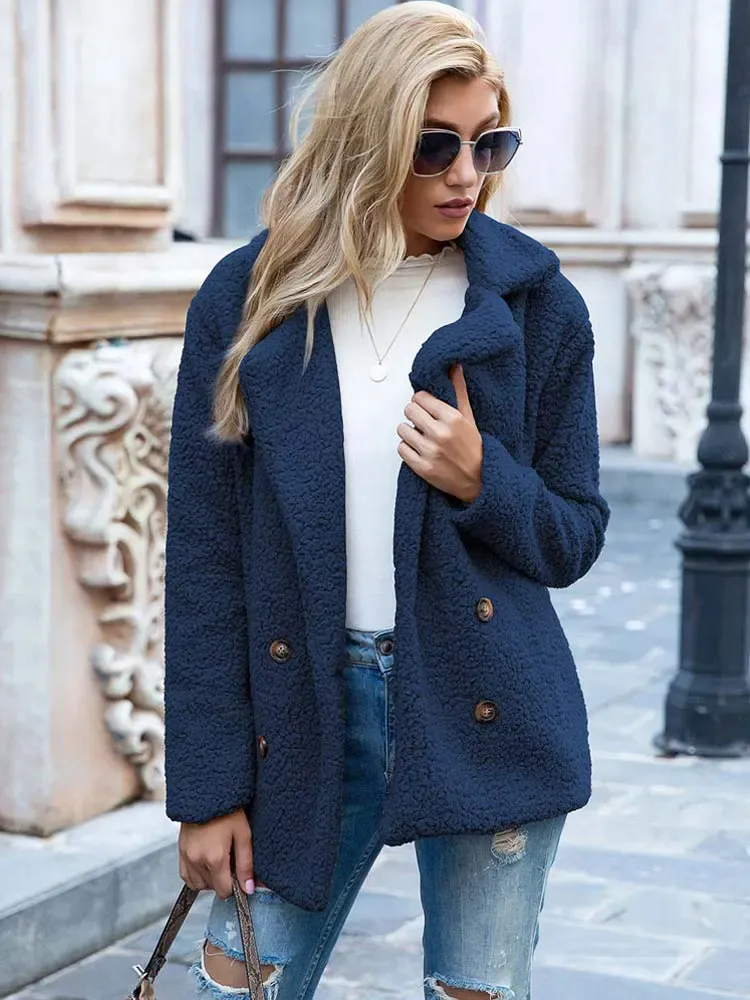 Cordelia | Stylish Teddy Coat