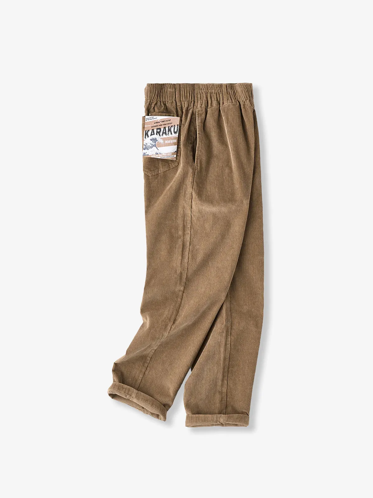 Corduroy Wide-leg Pants