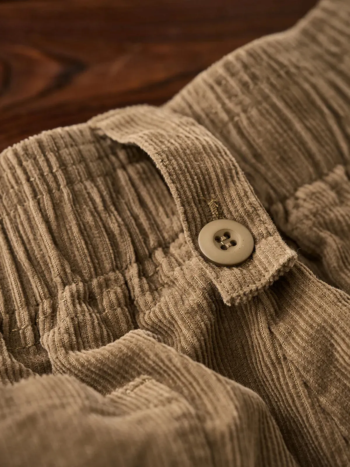 Corduroy Wide-leg Pants