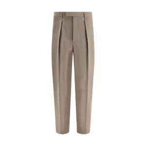 Cotton Wide-leg Pants