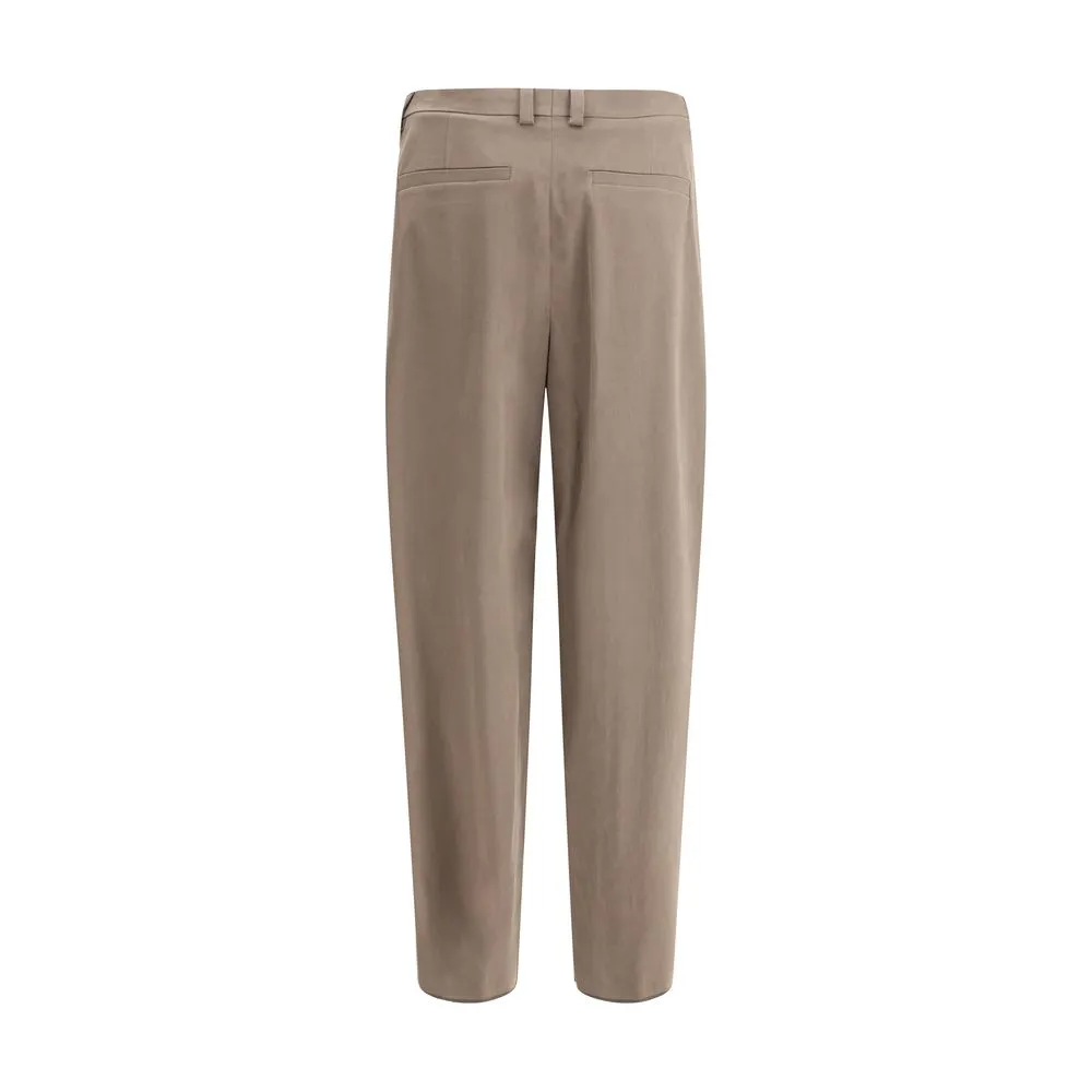 Cotton Wide-leg Pants