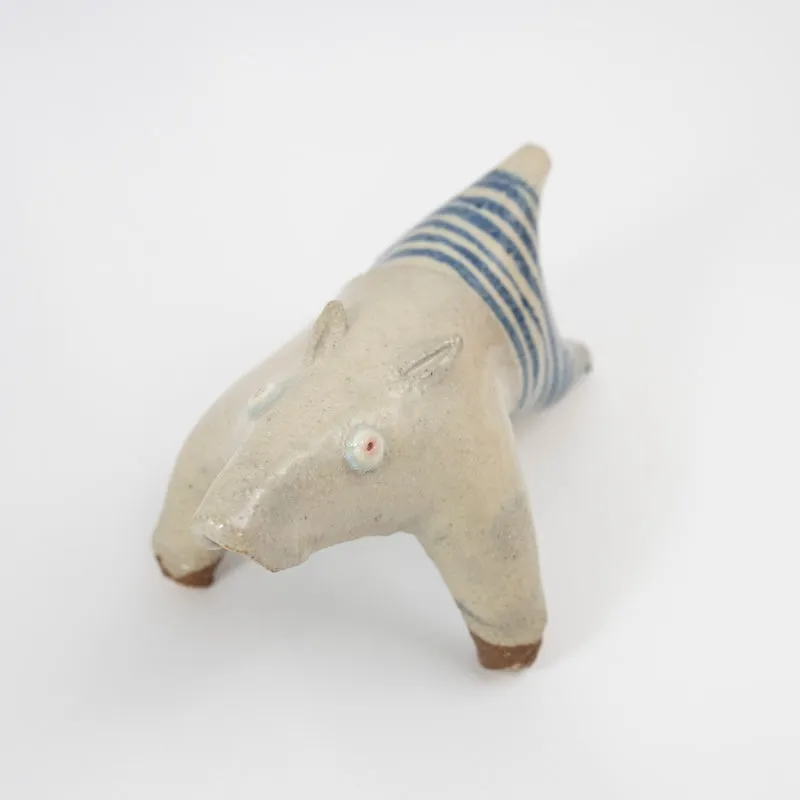 Critter with Striped Pants