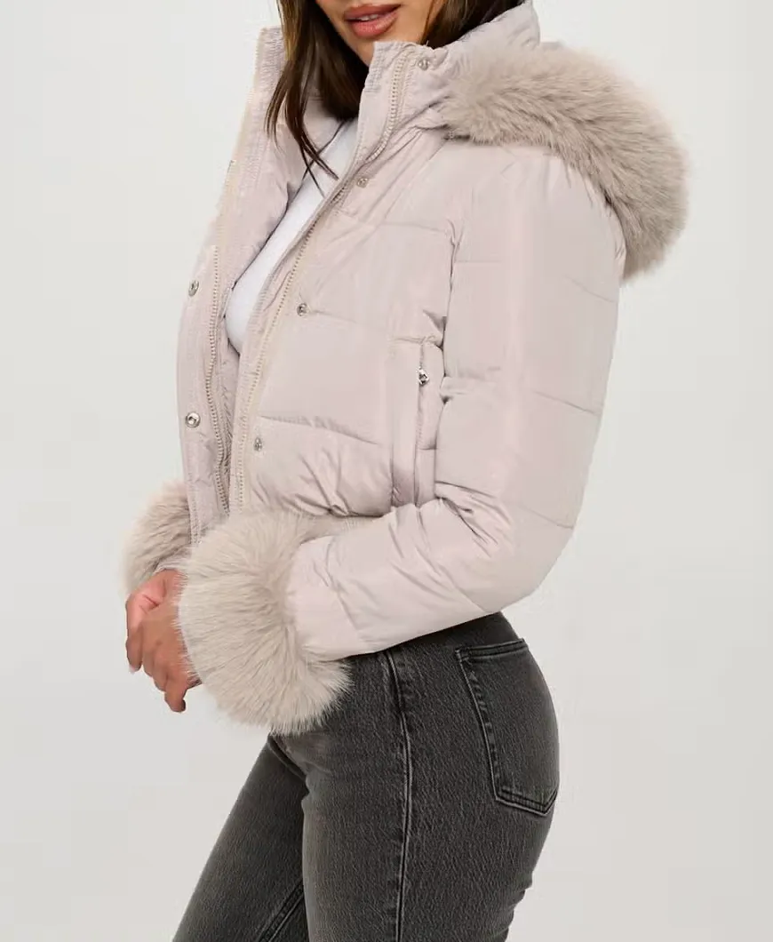 Cropped Puffer Jacket