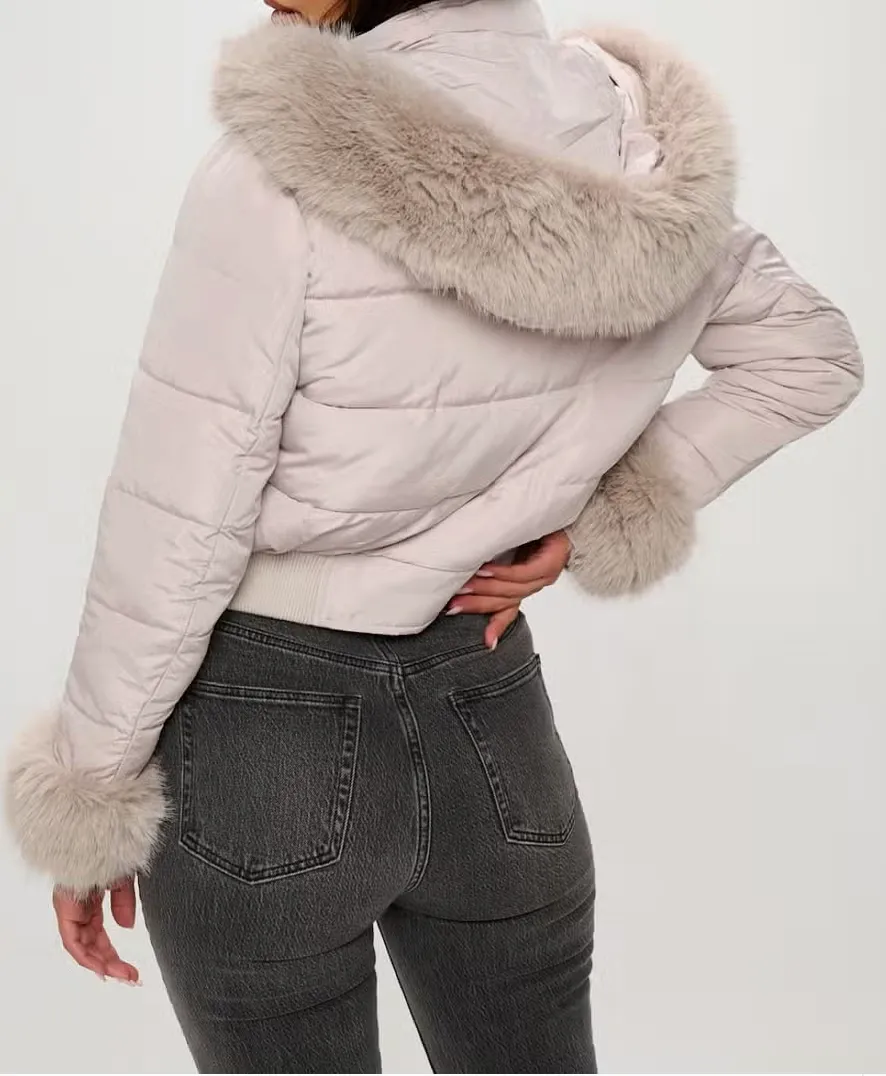 Cropped Puffer Jacket
