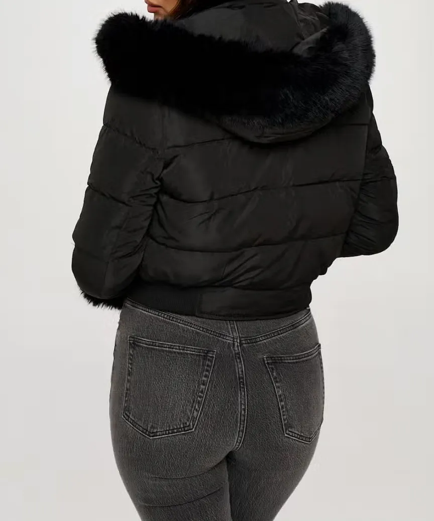 Cropped Puffer Jacket