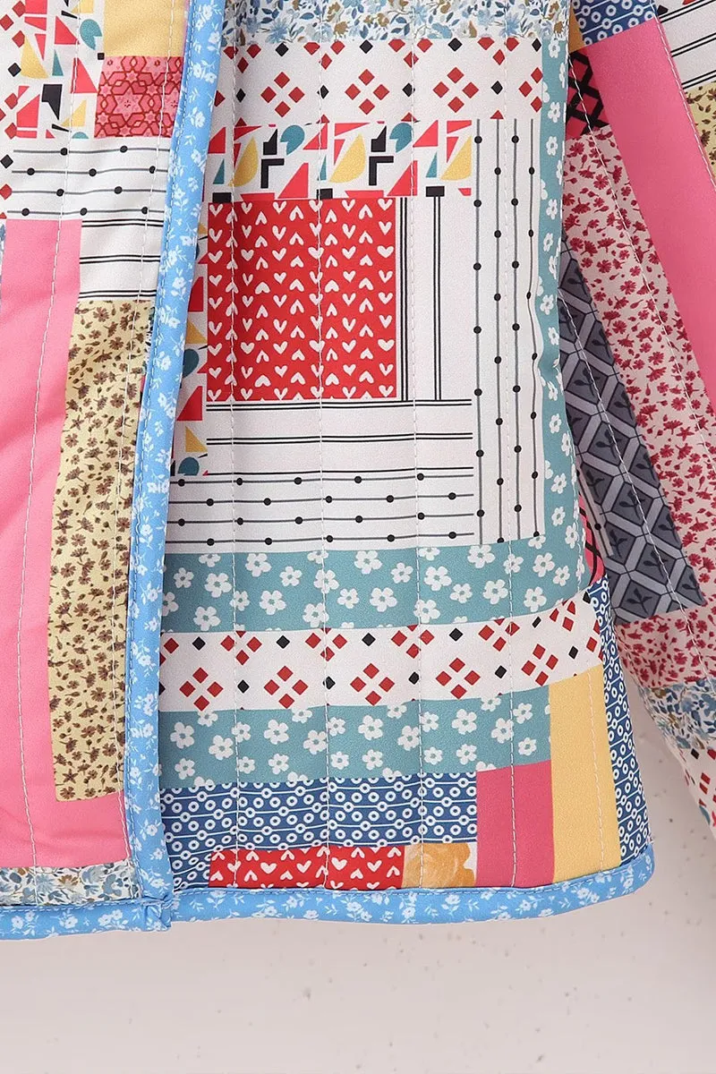 CS3385 Boho Quilted Jacket Outerwear
