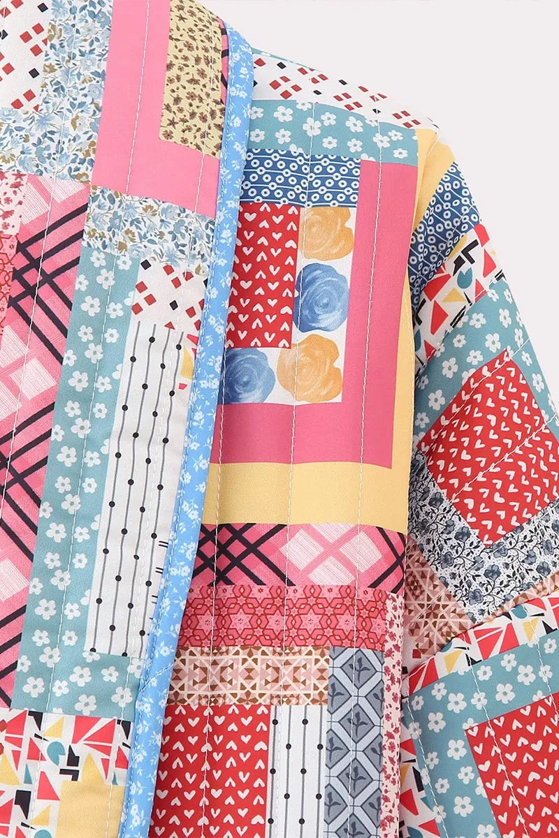 CS3385 Boho Quilted Jacket Outerwear