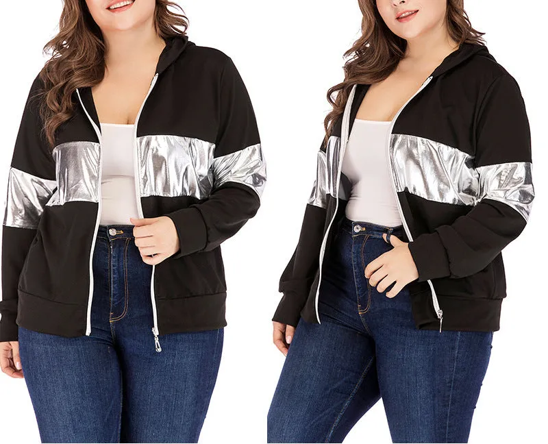 Cute Ear Hooded Women's Large Size Coat
