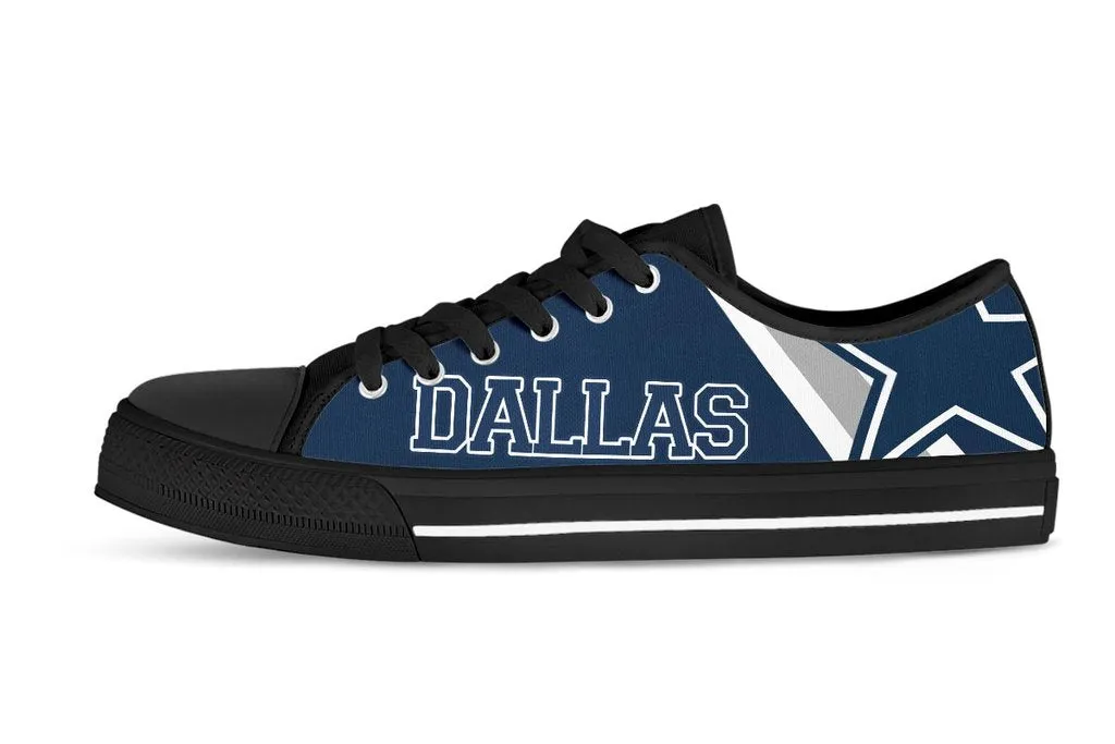 Dallas Cowboys Mens Shoes Casual Sneakers