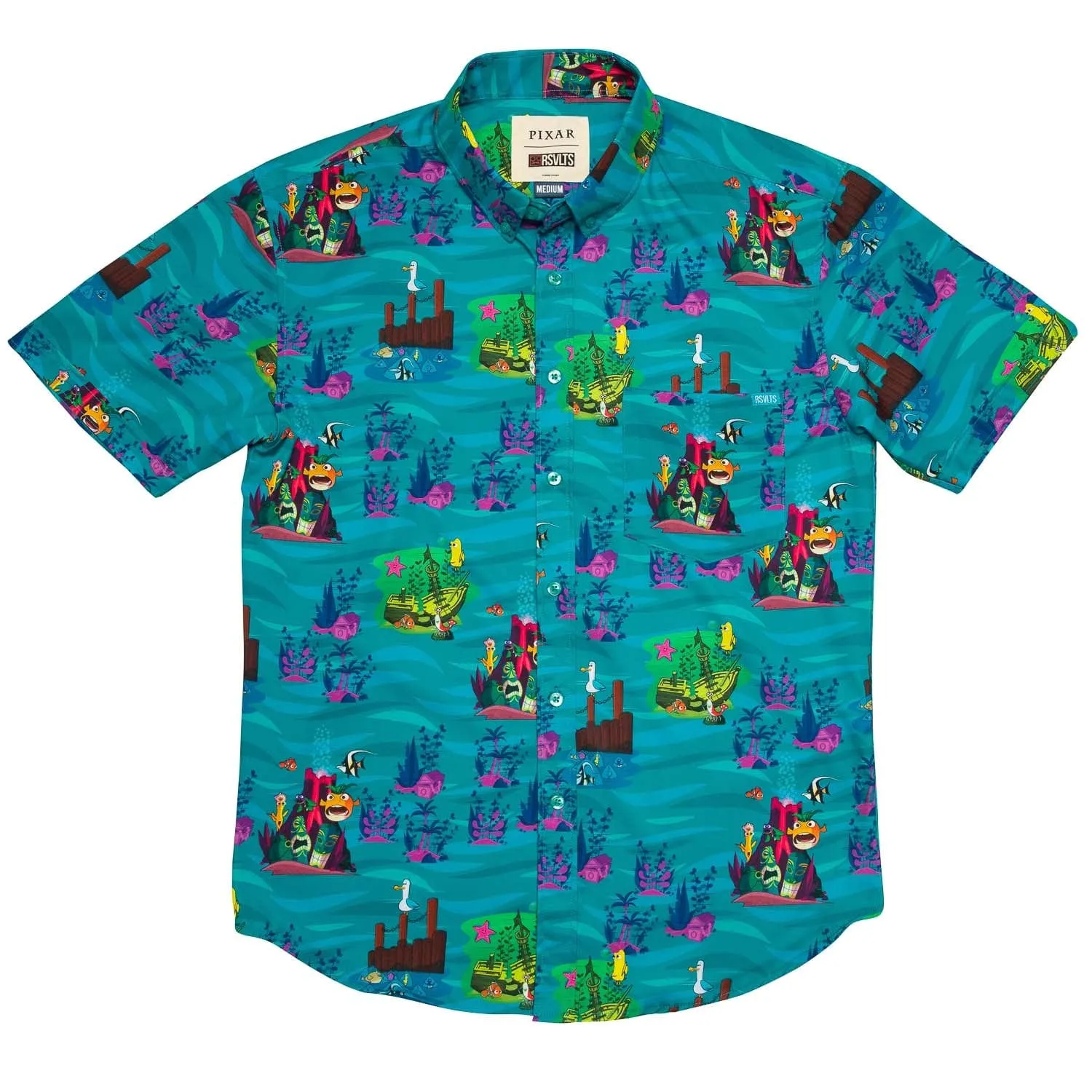 Disney and Pixar Finding Nemo "The Great Escape" – KUNUFLEX Short Sleeve Shirt