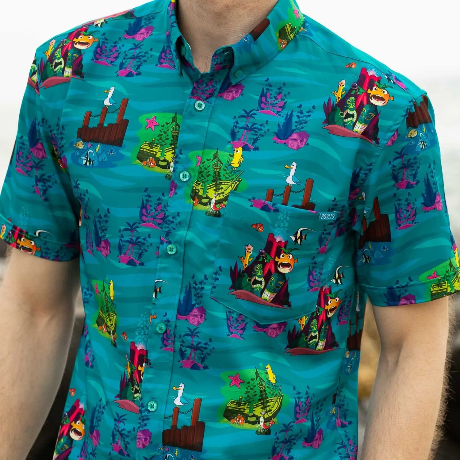 Disney and Pixar Finding Nemo "The Great Escape" – KUNUFLEX Short Sleeve Shirt