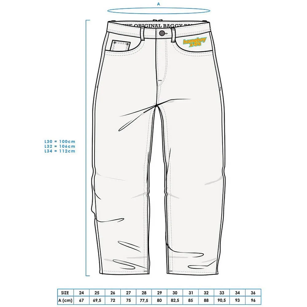 Džínsy Homeboy x-tra WORK Pants Denim MOON