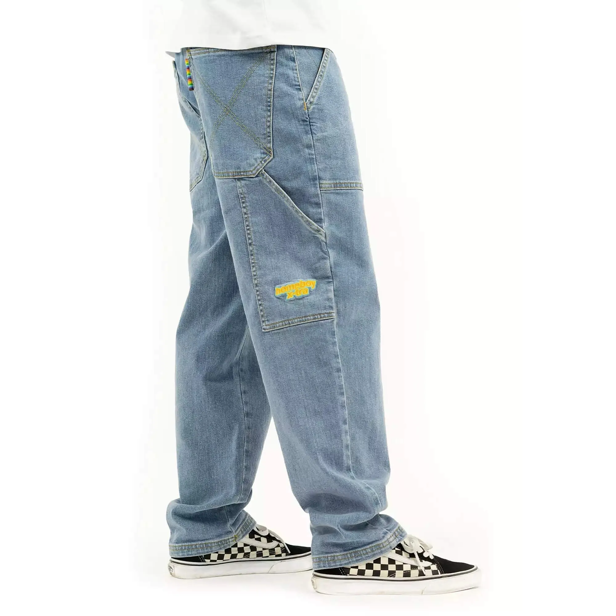 Džínsy Homeboy x-tra WORK Pants Denim MOON
