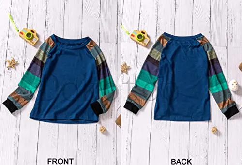 Dokotoo Blue Color Block Tunic Shirt - Girls Size 12-13