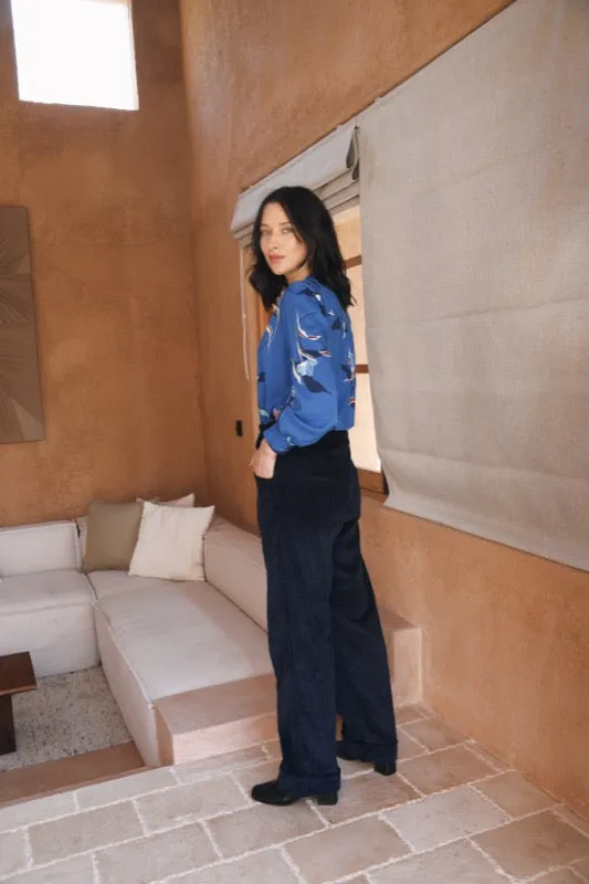 Donovan Pants - Navy Corduroy