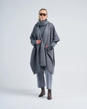 doublé scarf coat