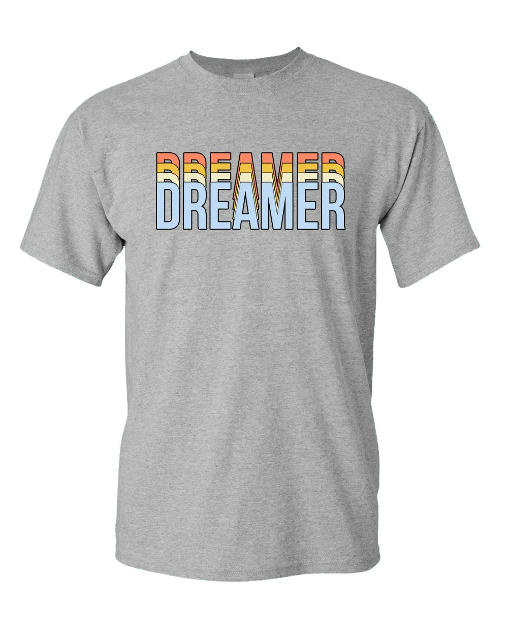 Dreamer T-shirt Motivational Gym T-shirt Casual T-shirt