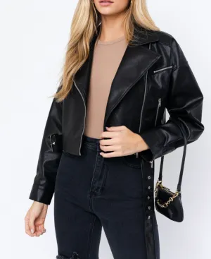 Eco Leather Moto Jacket