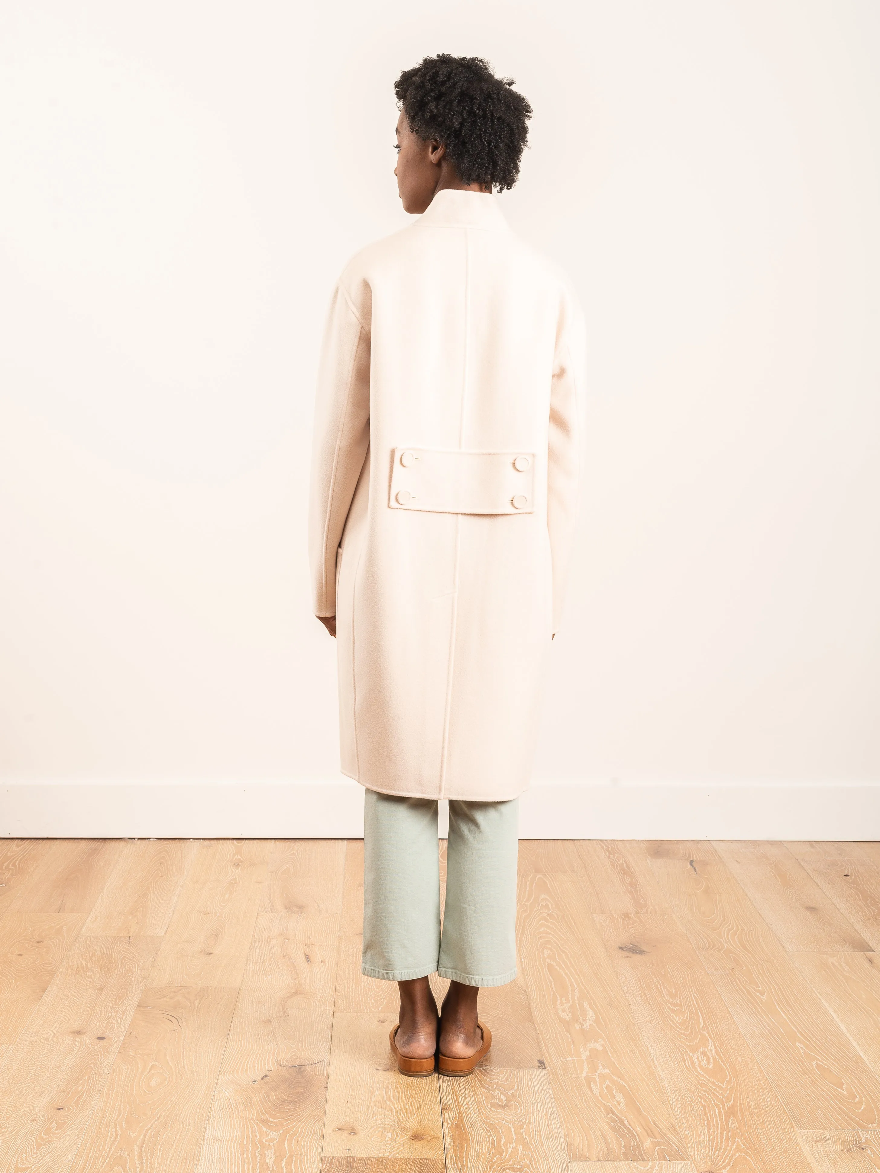 eleanor coat - blush