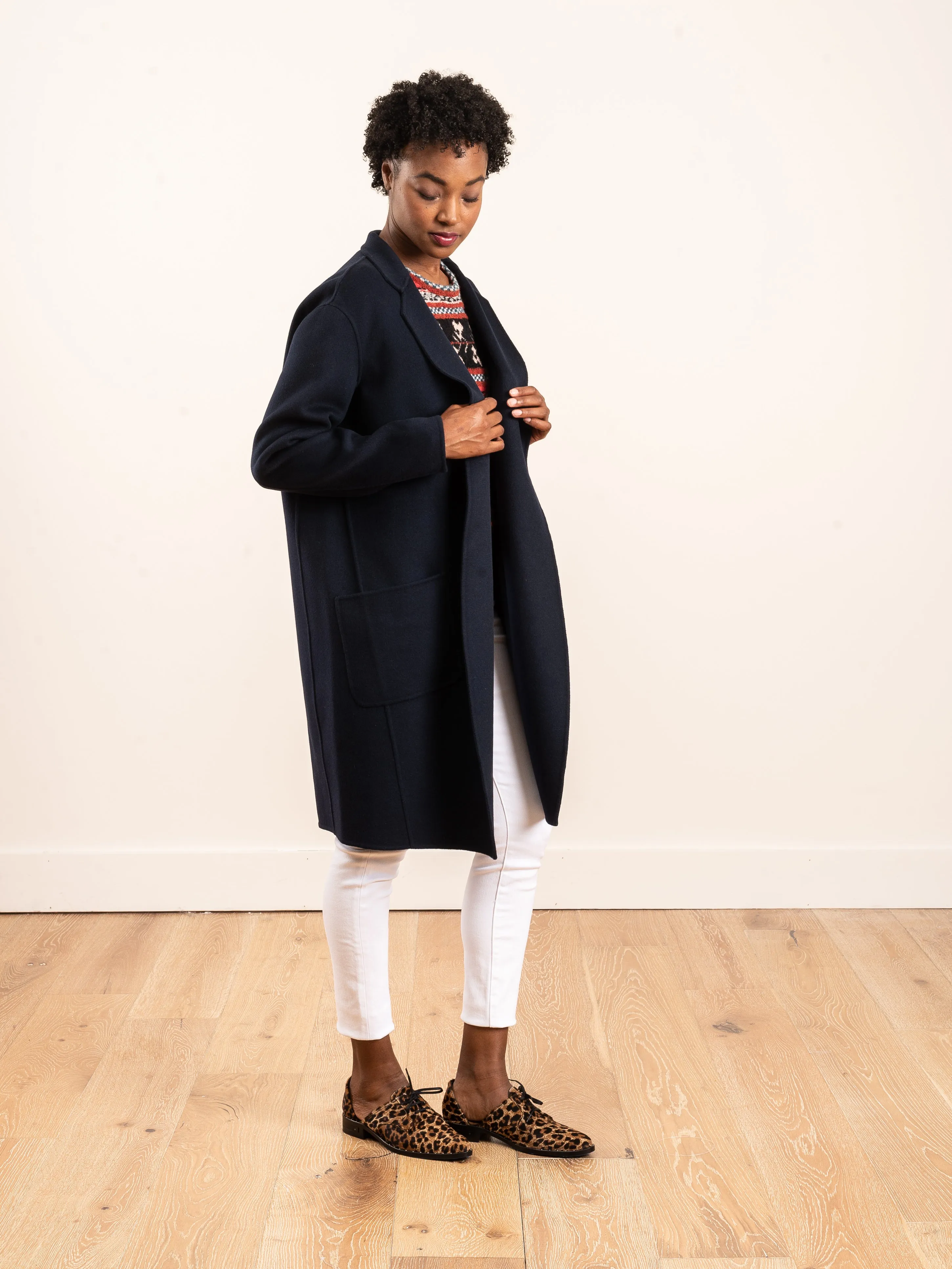 eleanor coat - midnight