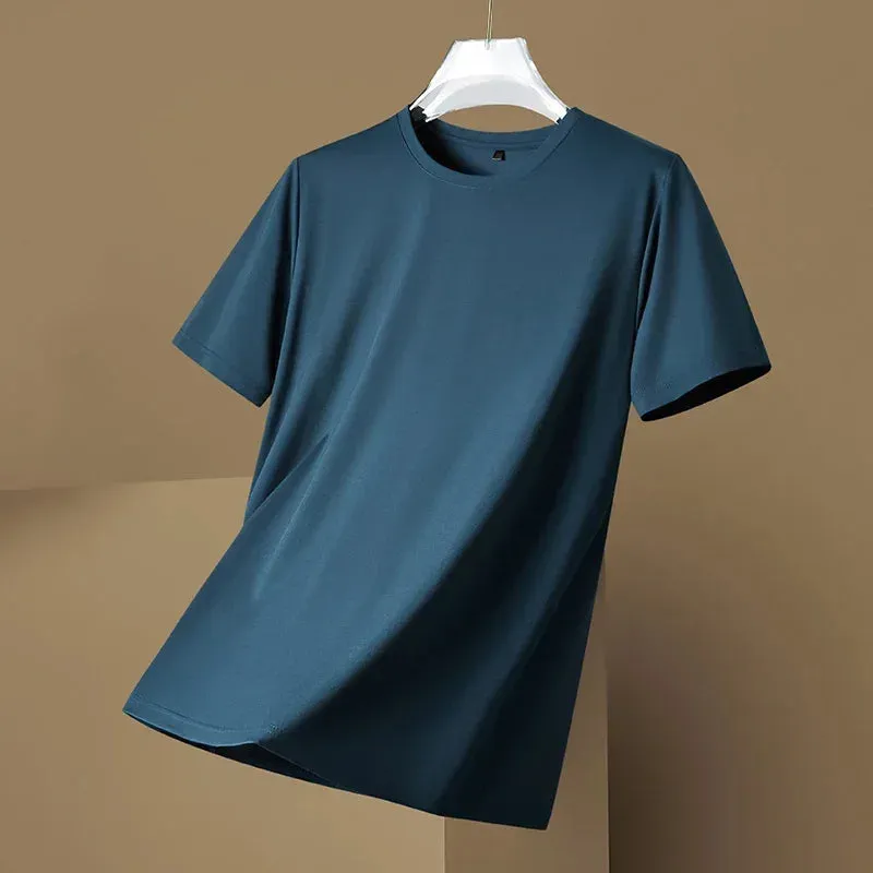 Eleganto PureTee Herren Rundhals Kurzarm Sommer T-Shirt