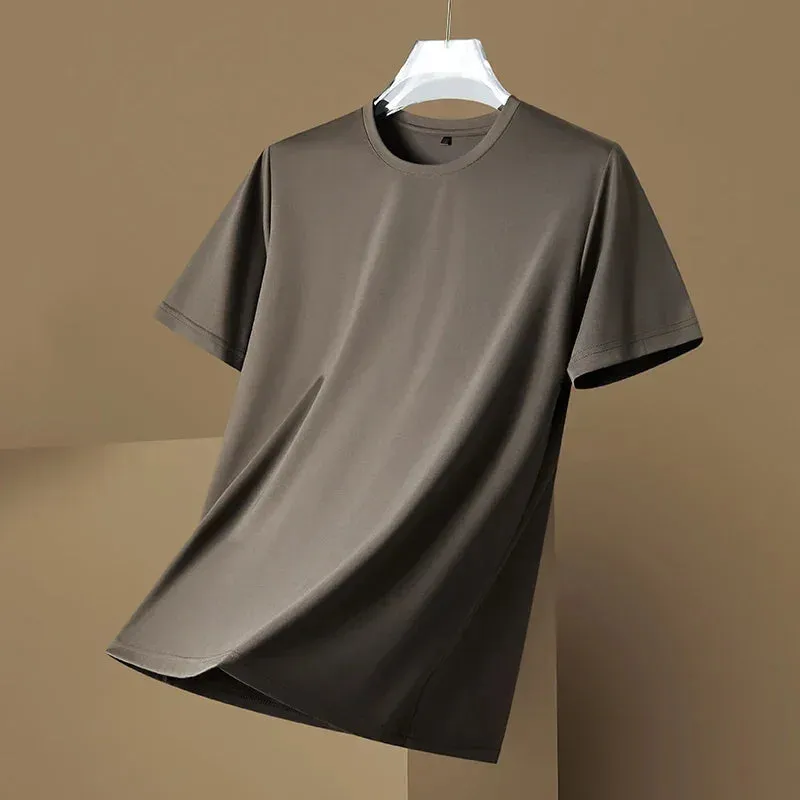 Eleganto PureTee Herren Rundhals Kurzarm Sommer T-Shirt