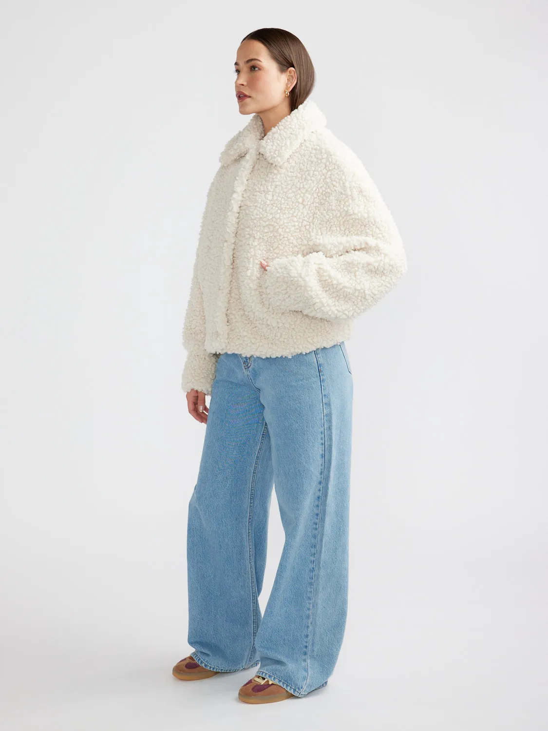 Ena Pelly, Xadie Faux Fur Jacket | Birch