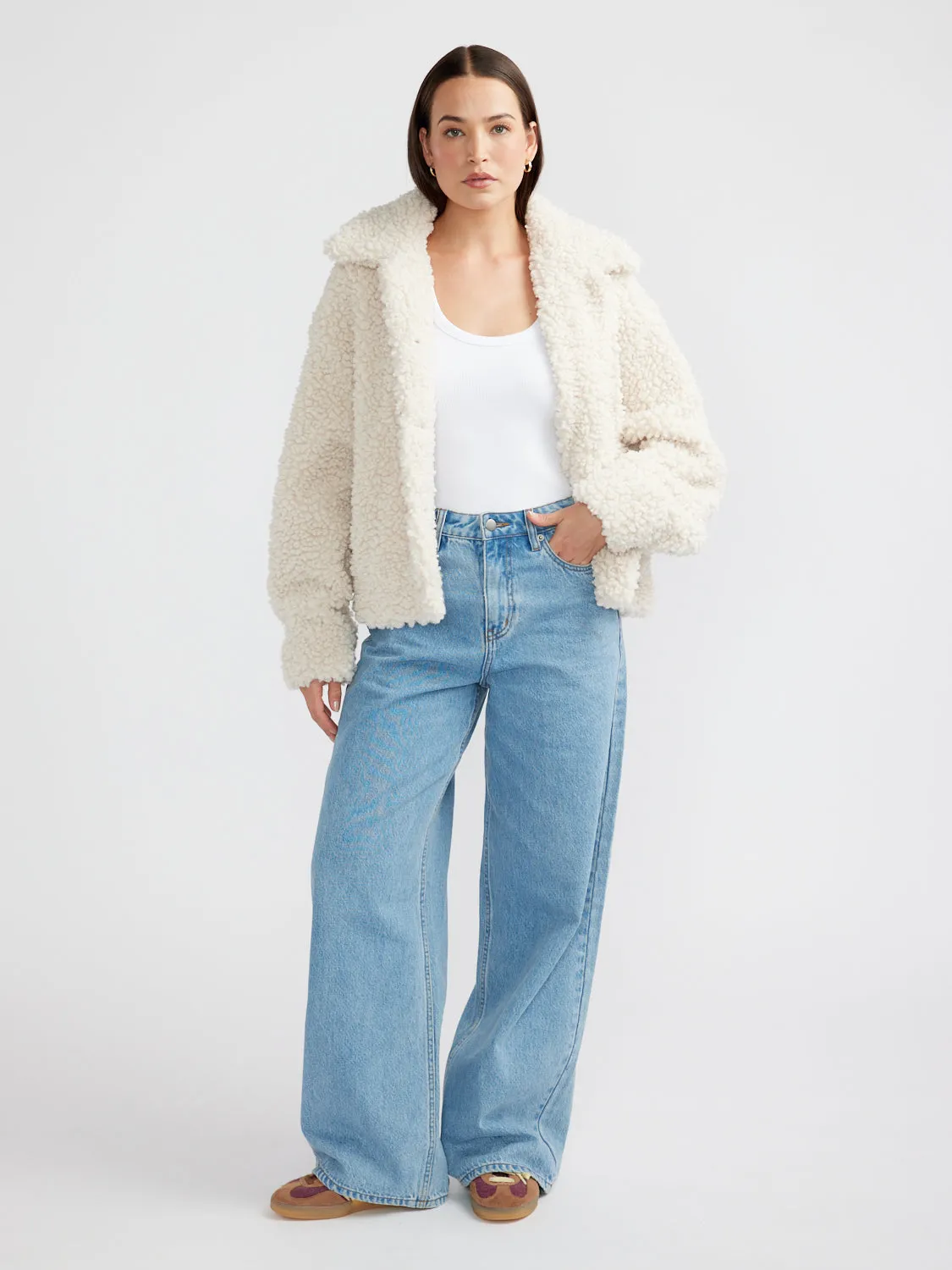 Ena Pelly, Xadie Faux Fur Jacket | Birch