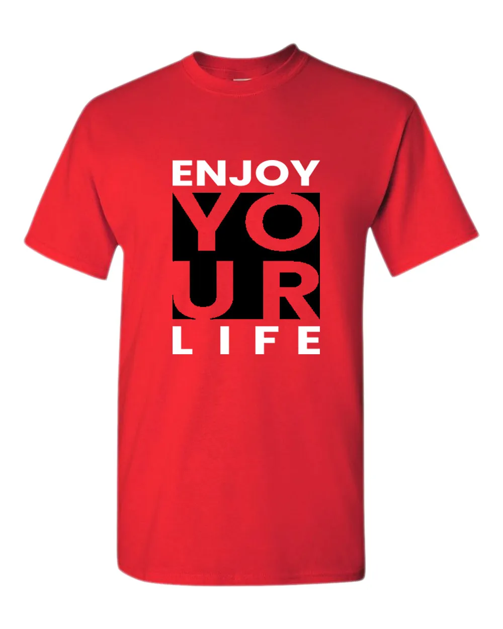 Enjoy your life t-shirt, motivational t-shirt, inspirational tees, casual tees