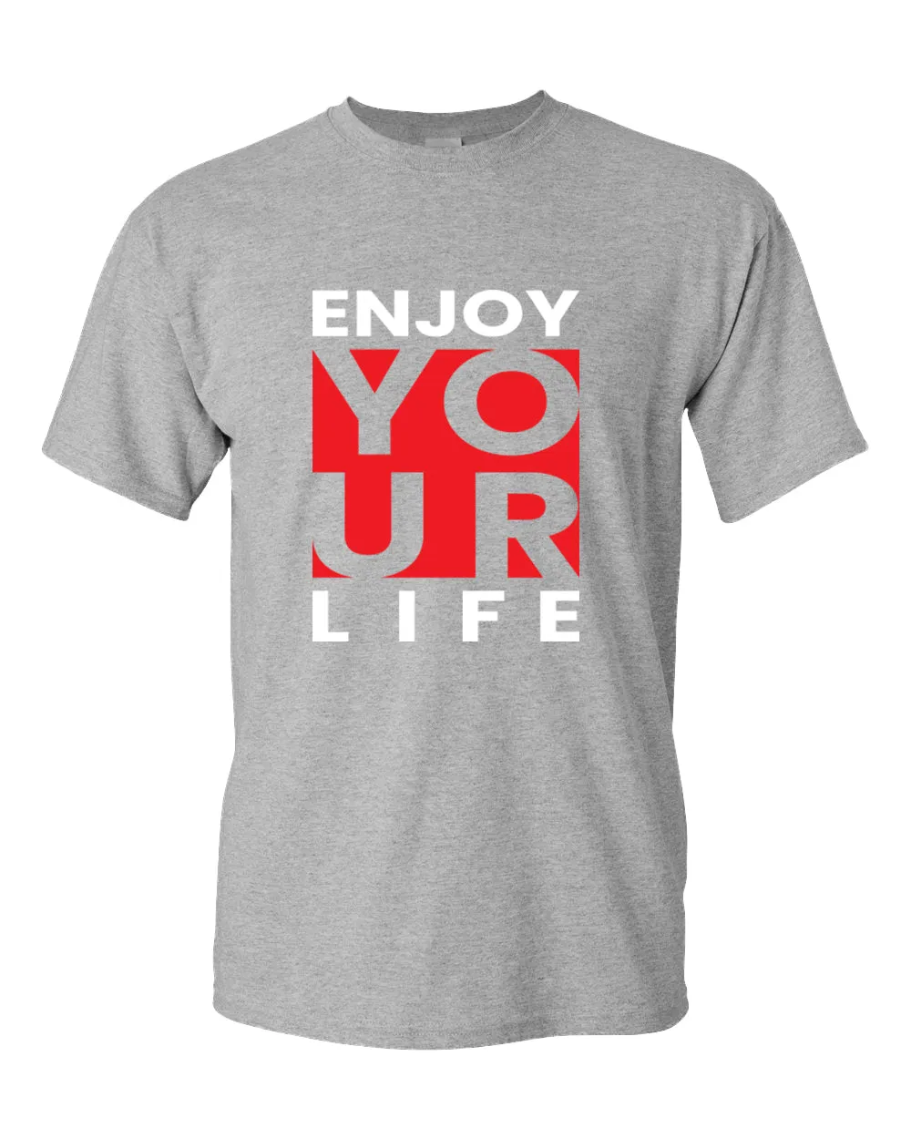Enjoy your life t-shirt, motivational t-shirt, inspirational tees, casual tees