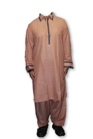 F13  Pakistani Indian Men Fine Design Shalwar Kameez