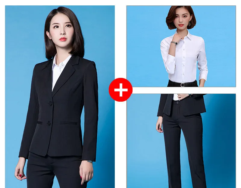 Fashion Hotel Front Desk Work Clothes