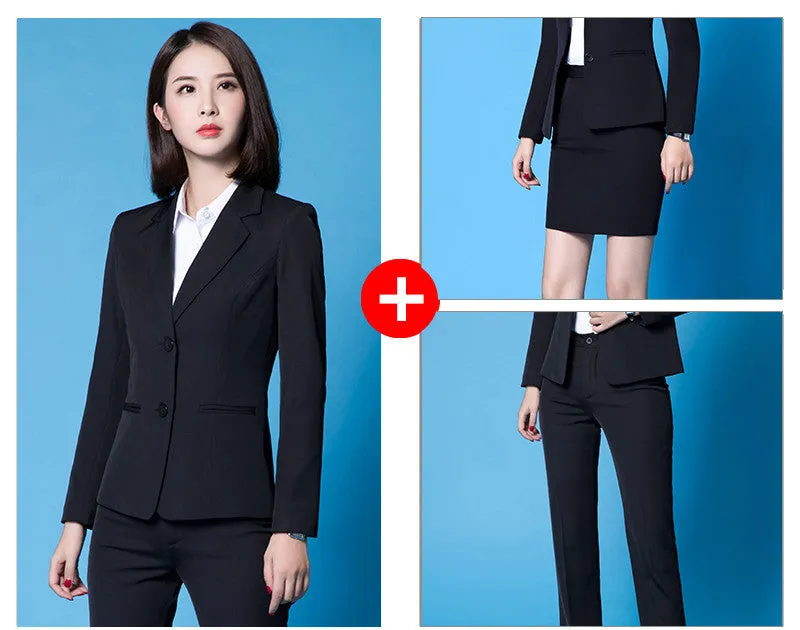 Fashion Hotel Front Desk Work Clothes