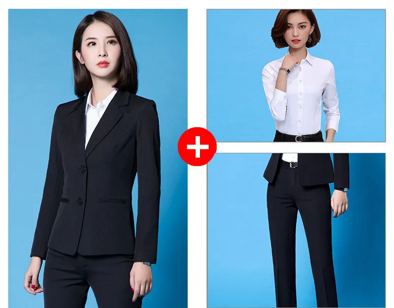 Fashion Hotel Front Desk Work Clothes